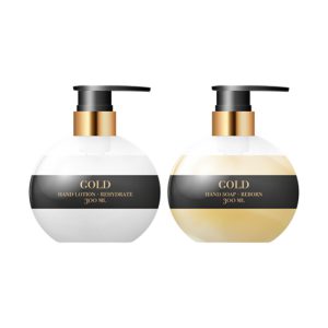 Gold-Haircare-Handlotion-Handsoap-giftset